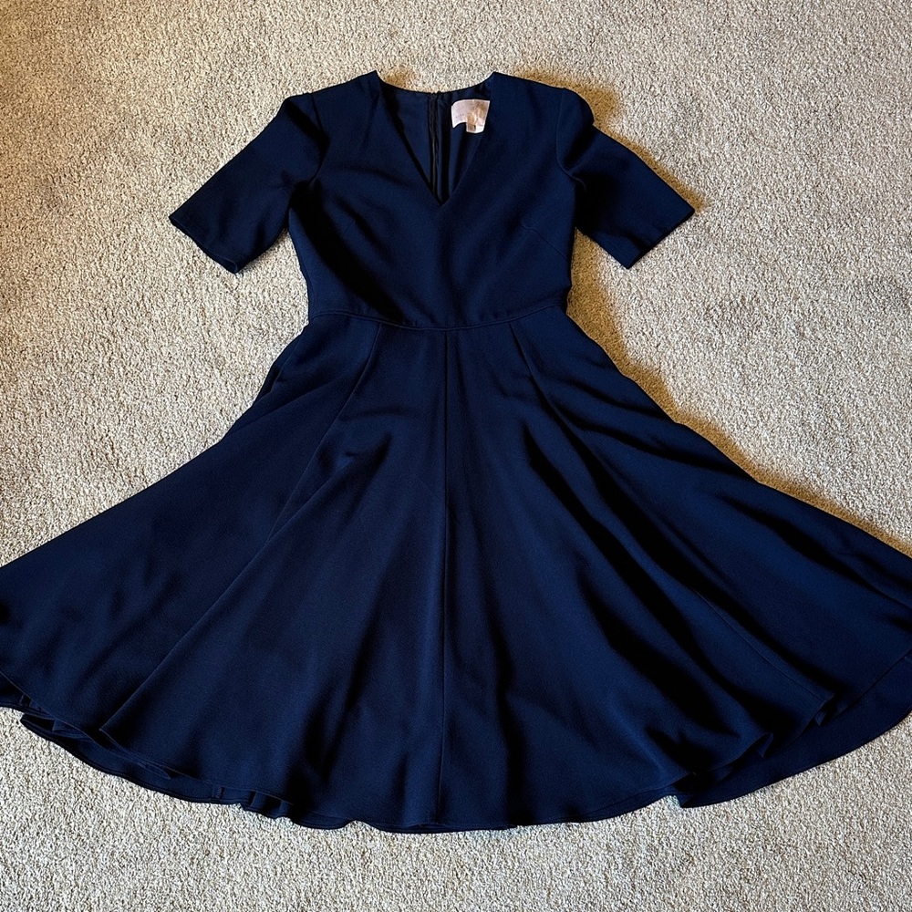 Gal Meets Glam Midnight Blue Midi Dress